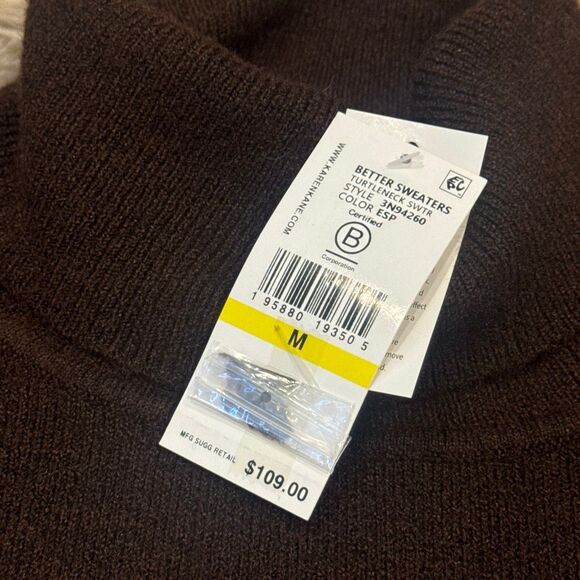 NWT Karen Kane turtleneck better sweater size medium - Picture 2 of 5